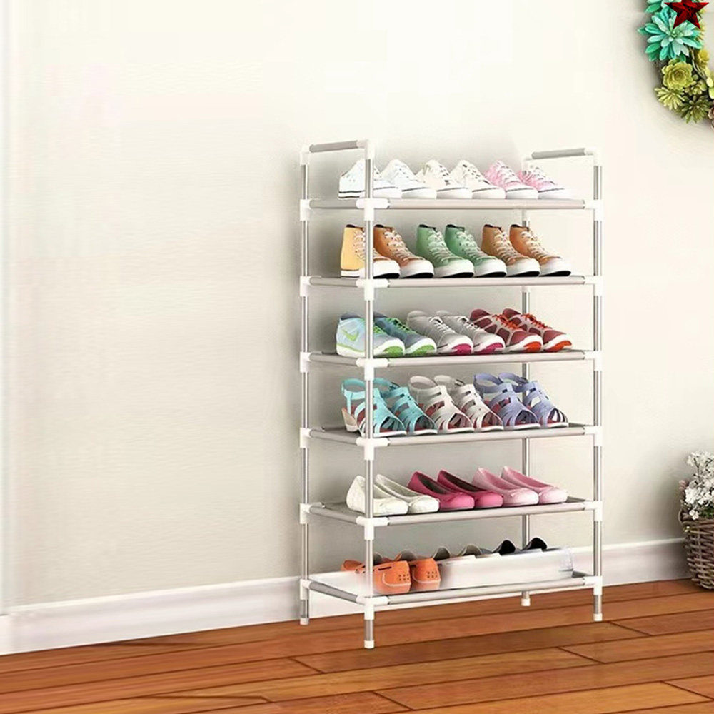 Shoe rack with cover